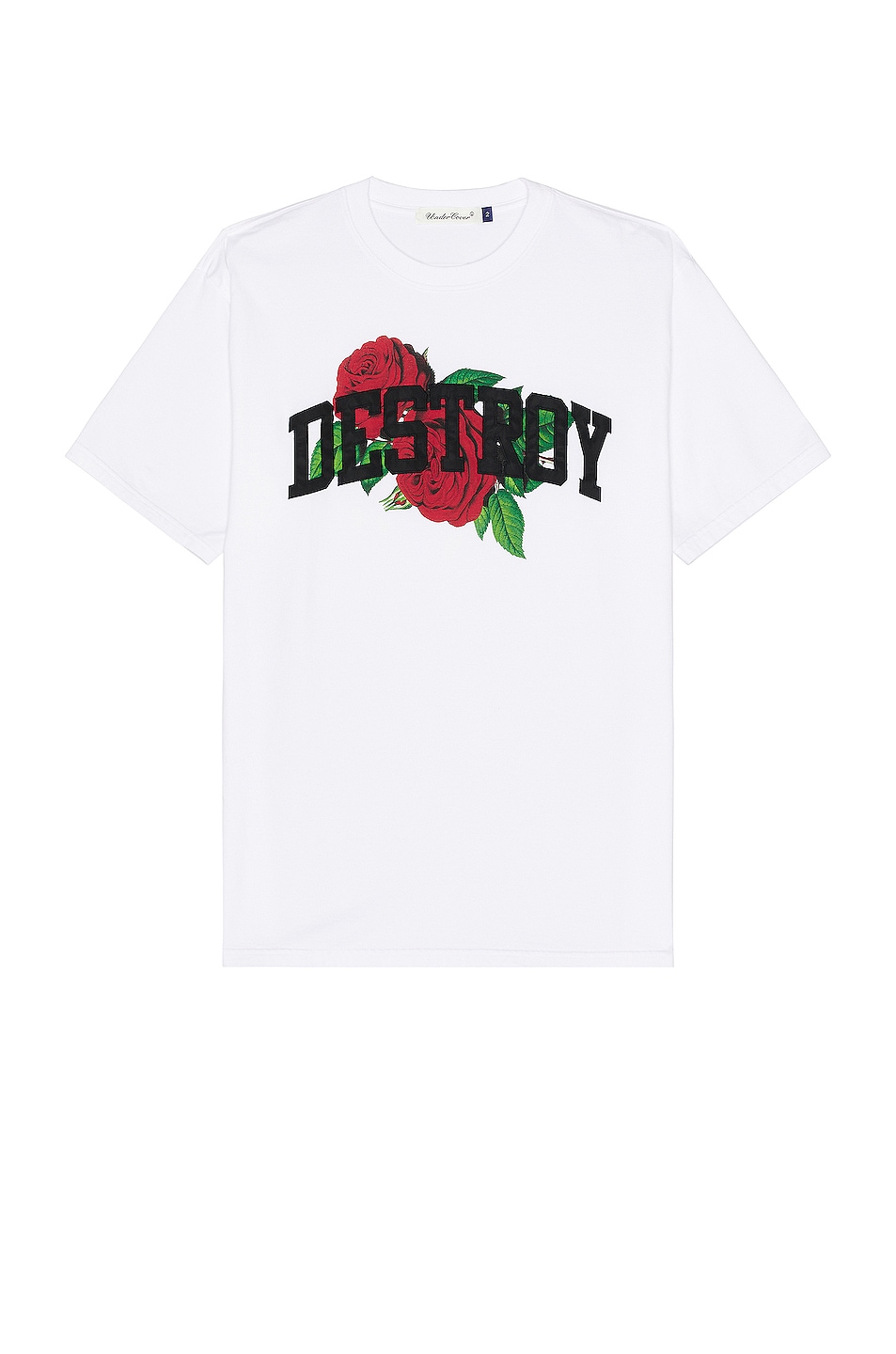 Image 1 of Undercover Destroy Tee in White