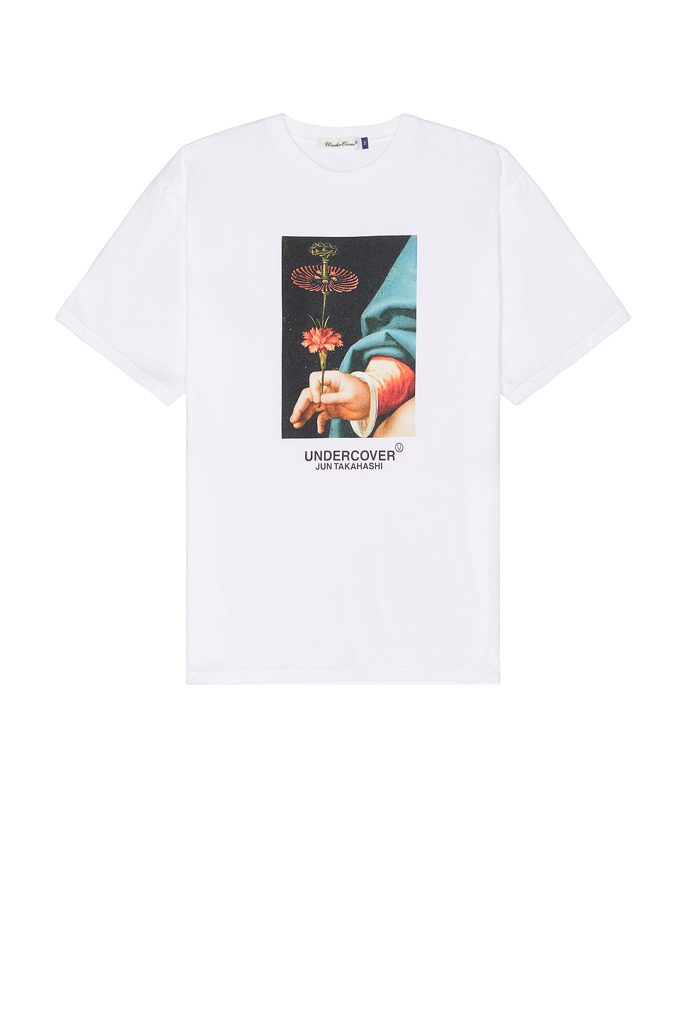 Image 1 of Undercover Graphic Tee in White