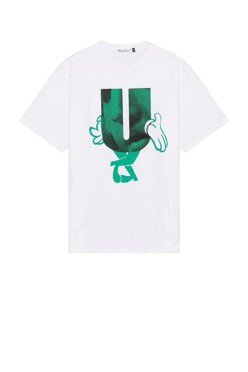 Image 1 of Undercover Graphic Tee in White