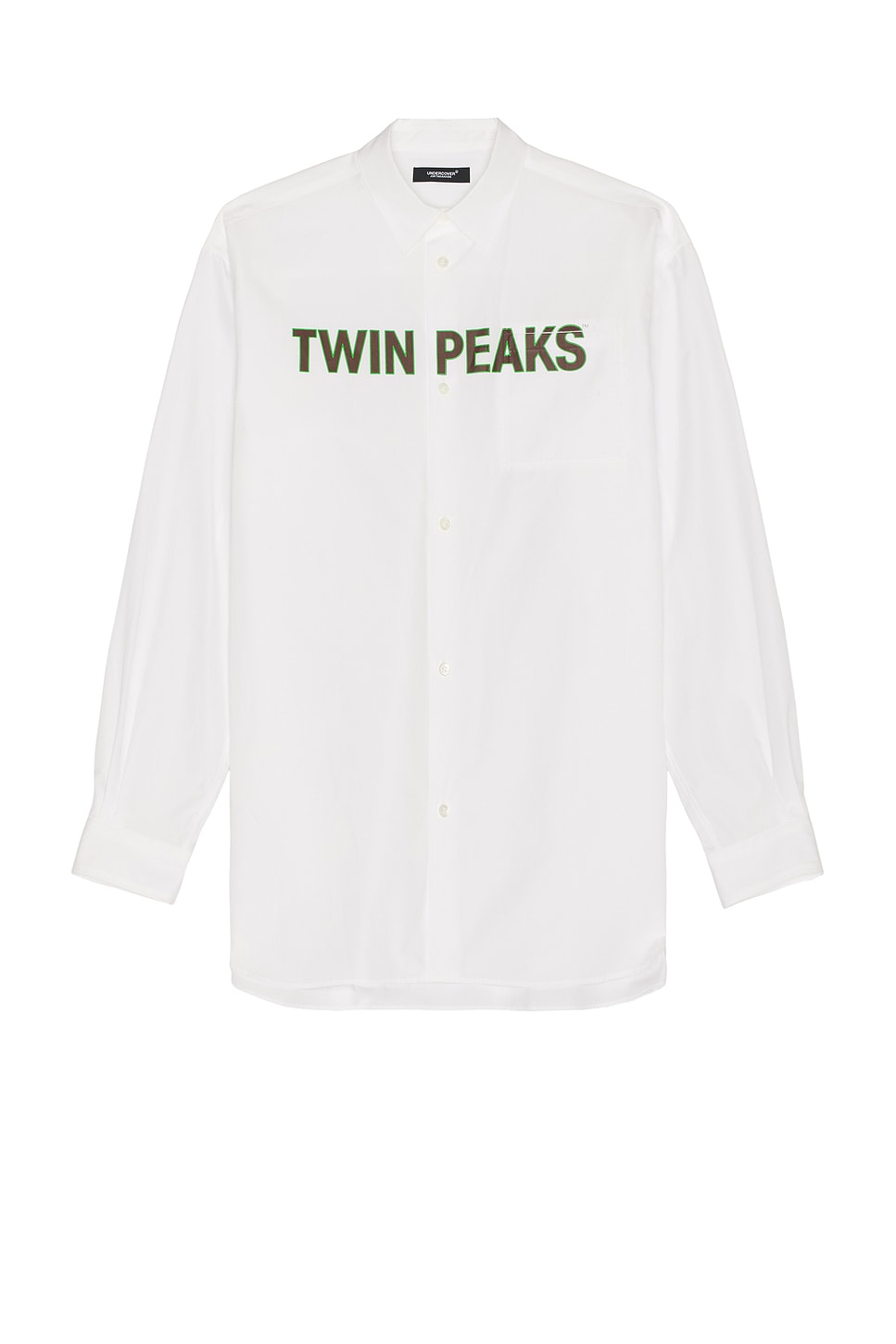 Shop Undercover Twin Peaks Shirt In White