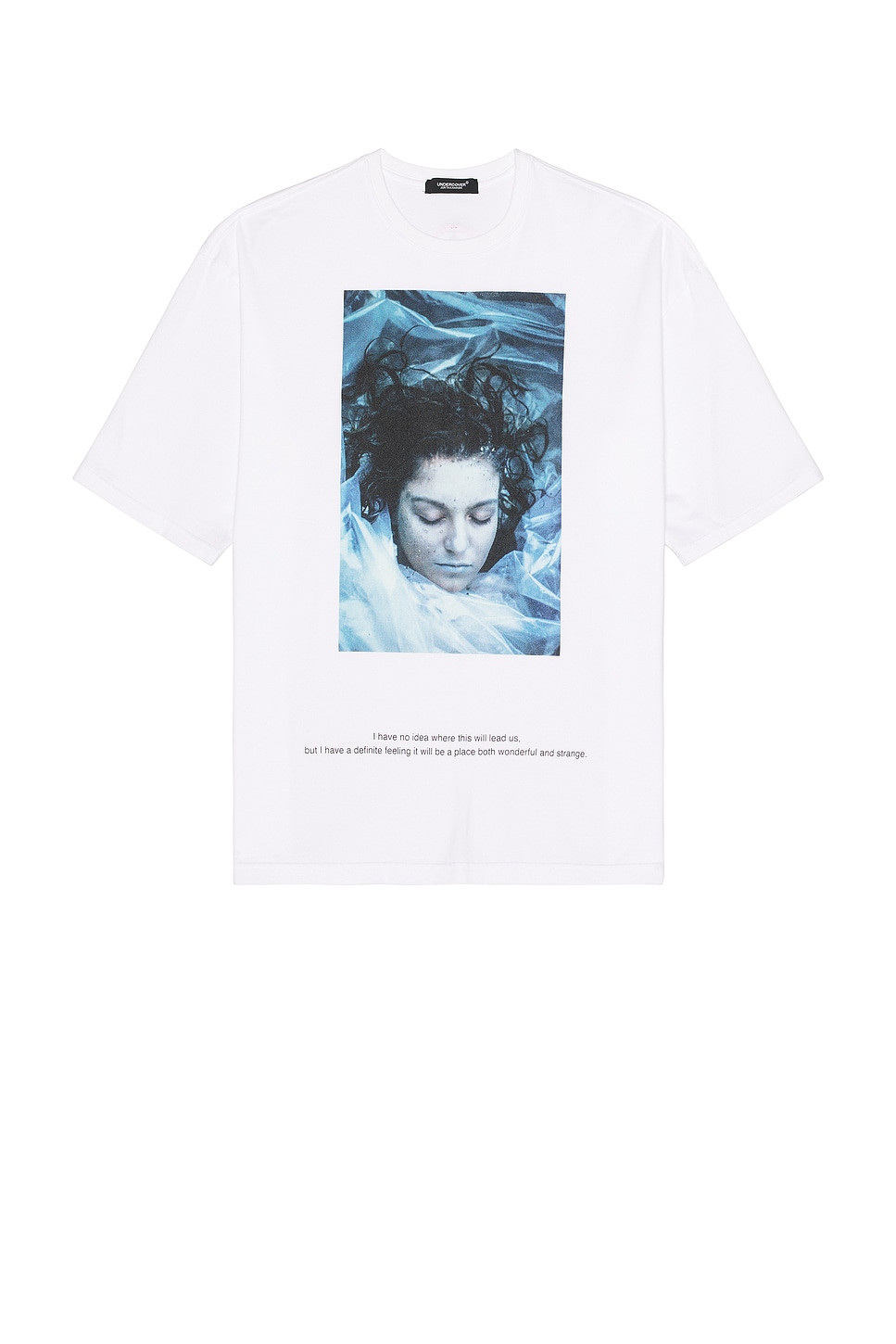 Image 1 of Undercover Graphic Tee in White