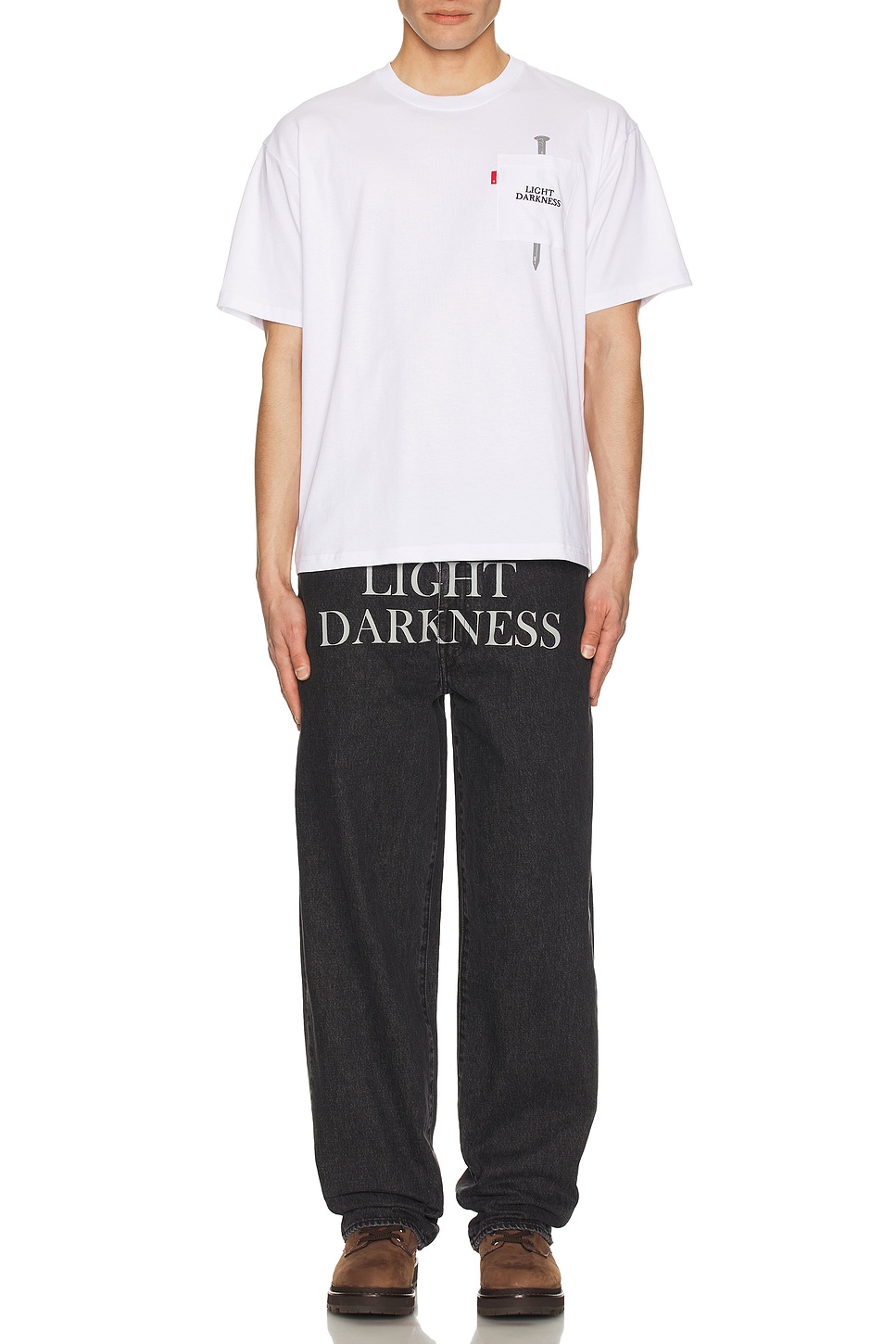 Image 1 of Undercover x Levi's Pocket Tee in White