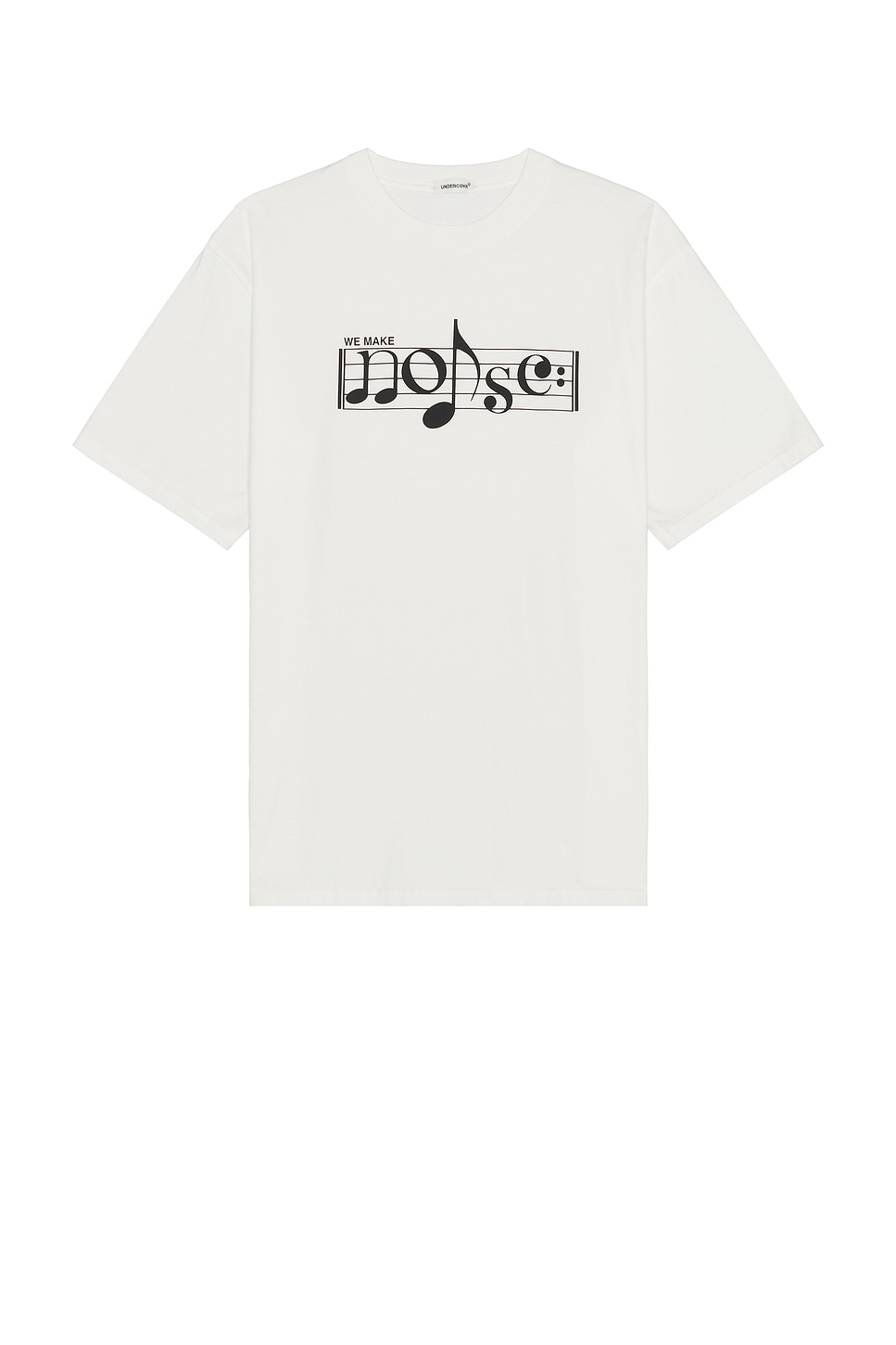 Image 1 of Undercover Noise Tee in White