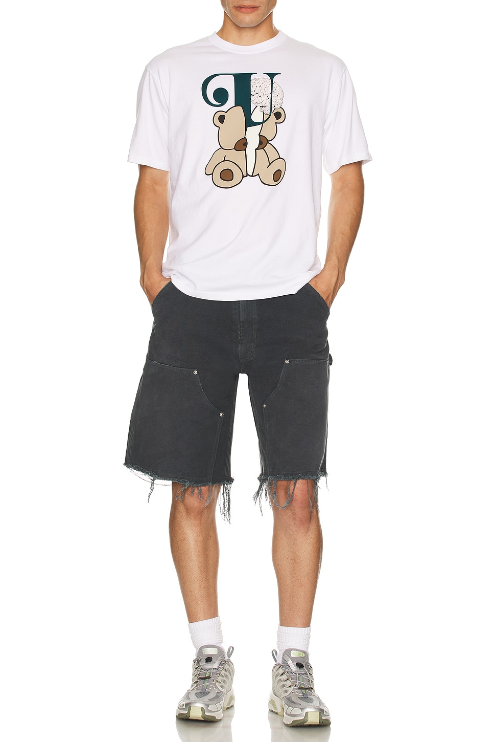 Image 1 of Undercover Bear Tee in White