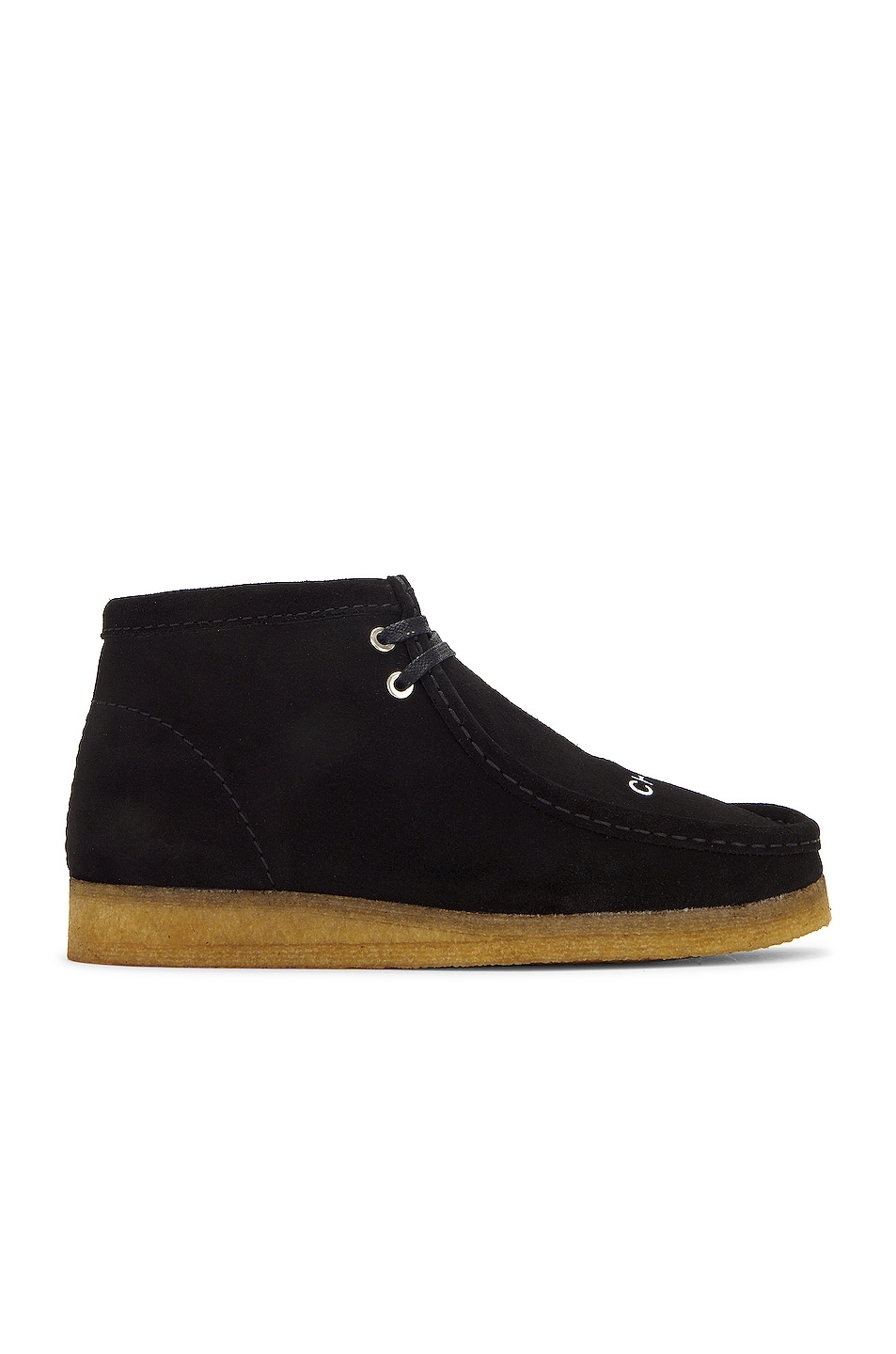 Image 1 of Undercover x Clarks Wallabee in Black