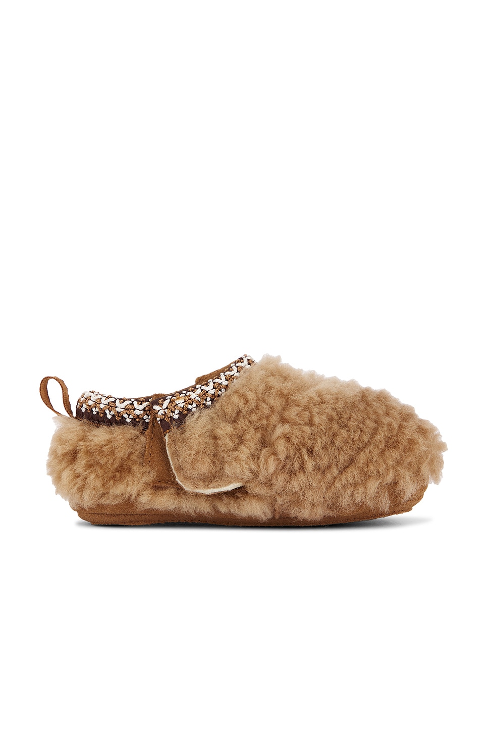 Image 1 of UGG Baby Tasman Maxi Curly Slipper in Chestnut