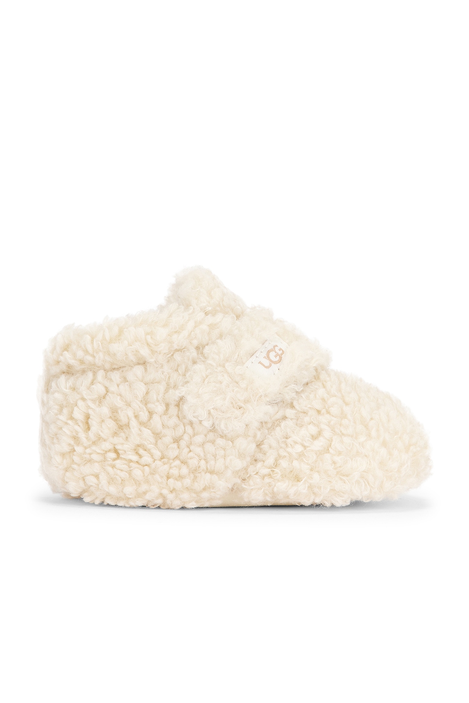 Image 1 of UGG Baby Bixbee Boot in Natural Curly Faux Fur