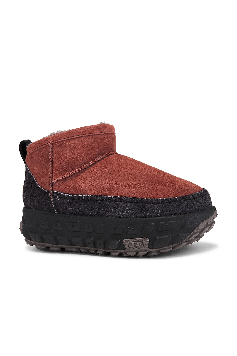 Image 1 of UGG Venture Daze Ultra Mini in Red Jasper & Black