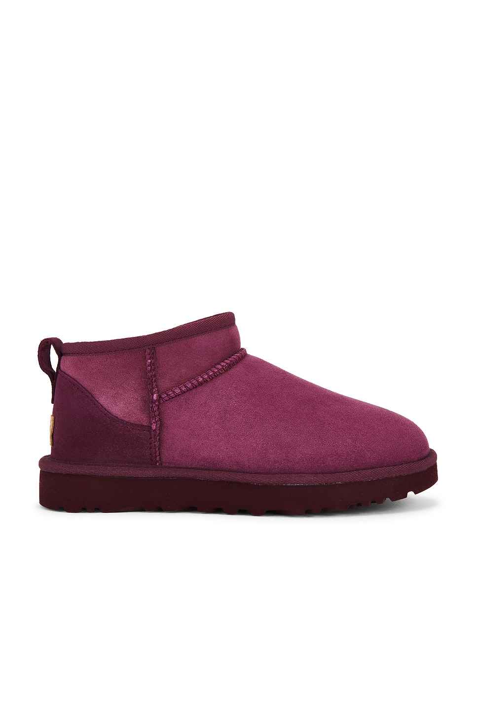 Image 1 of UGG Classic Ultra Mini Boot in Burnt Magenta