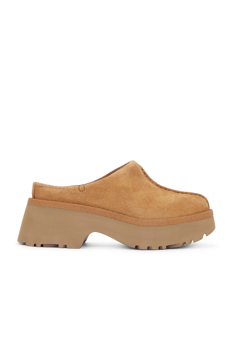 Image 1 of UGG New Heights Clog in Chestnut