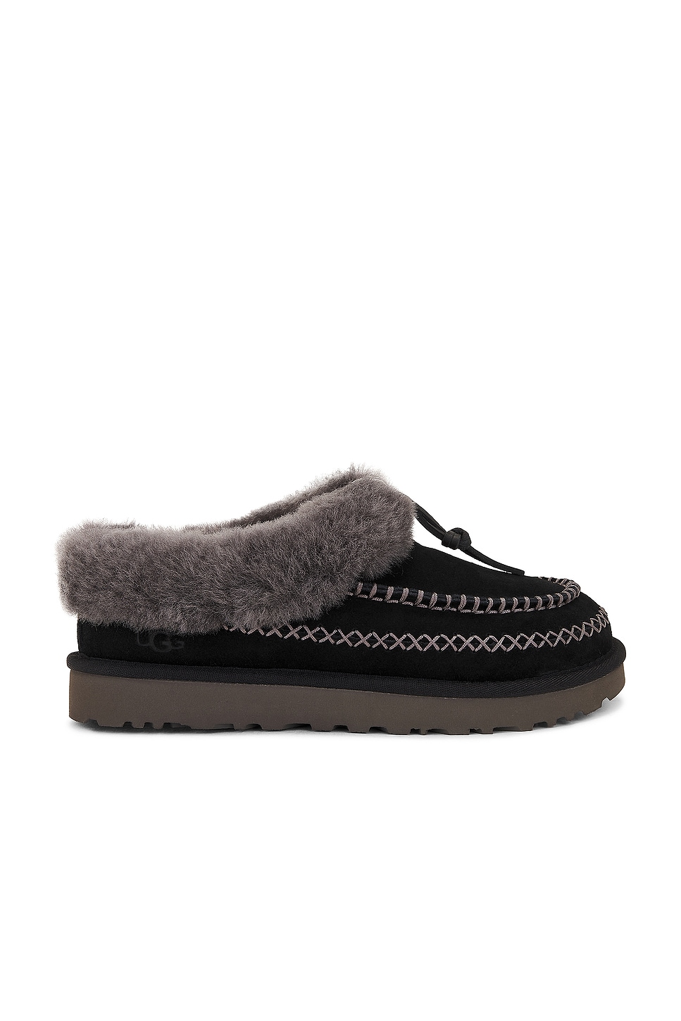 Image 1 of UGG Tasman Alpine Slipper in Black