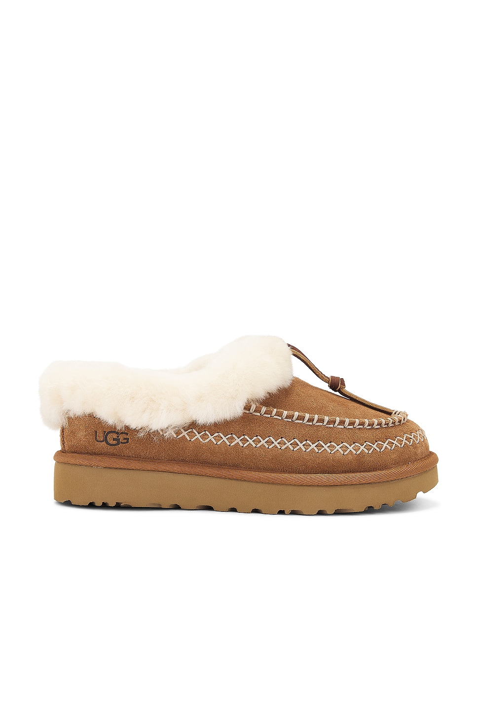 Image 1 of UGG Tasman Alpine Slipper in Chestnut