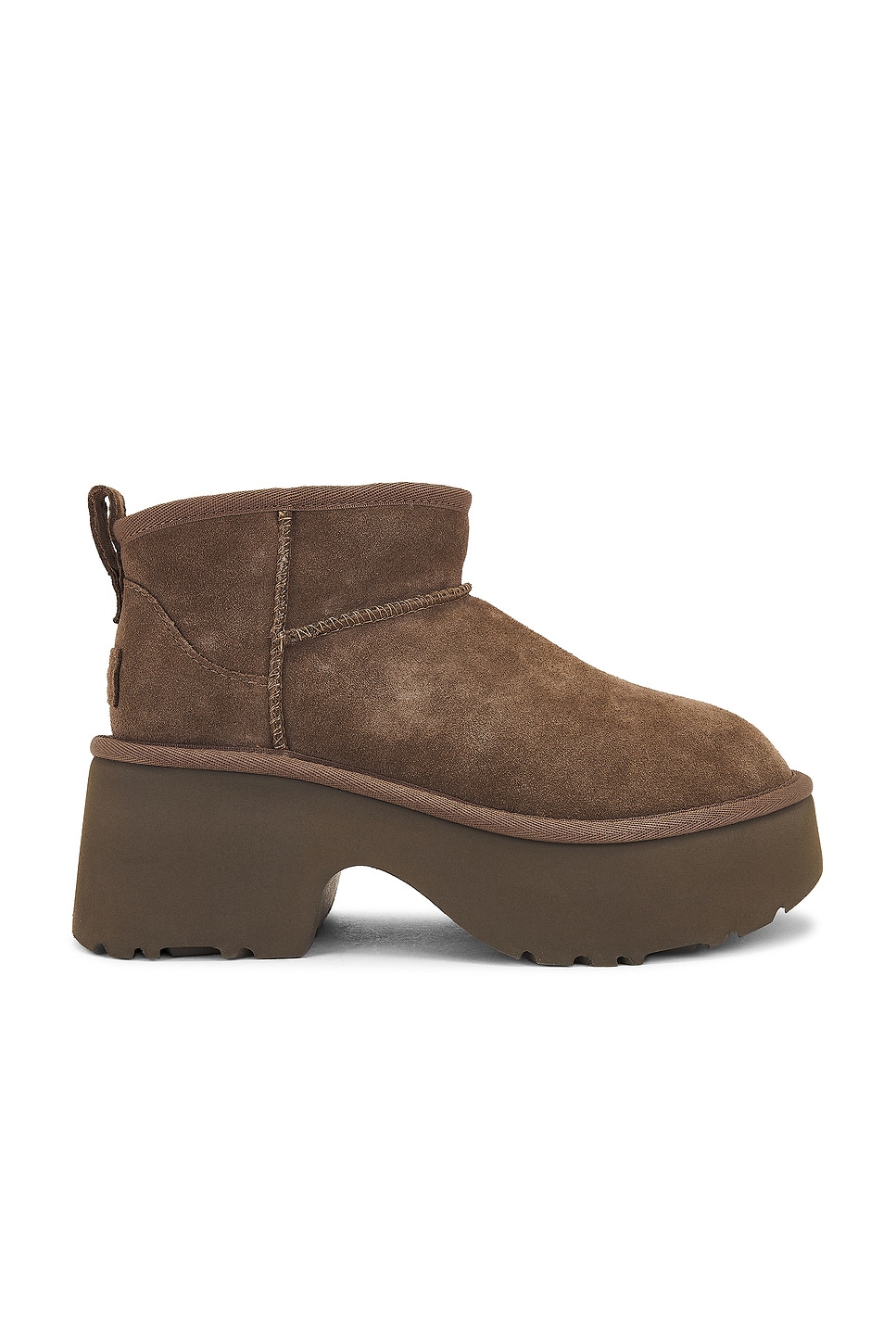 Image 1 of UGG Classic Ultra Mini New Heights Boot in Hickory