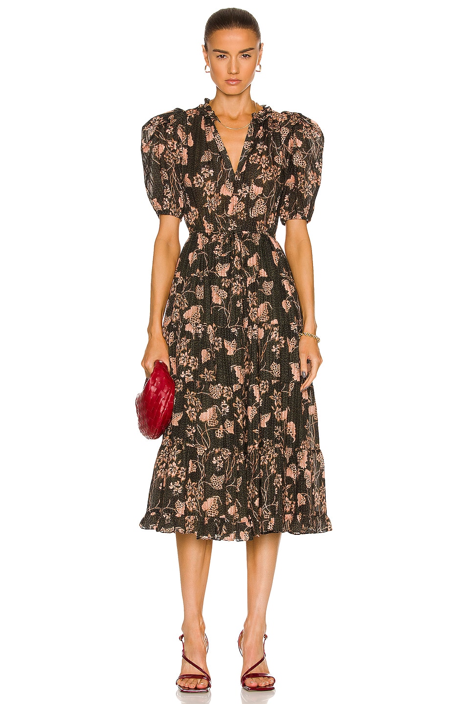 Ulla Johnson Ava Dress in Balsam | FWRD