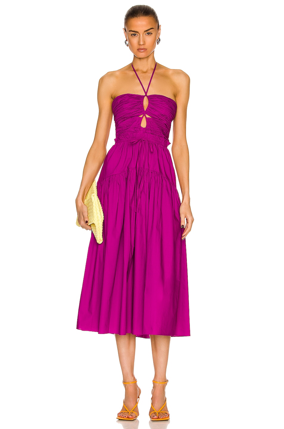 Ulla Johnson Ella Dress in Orchid | FWRD