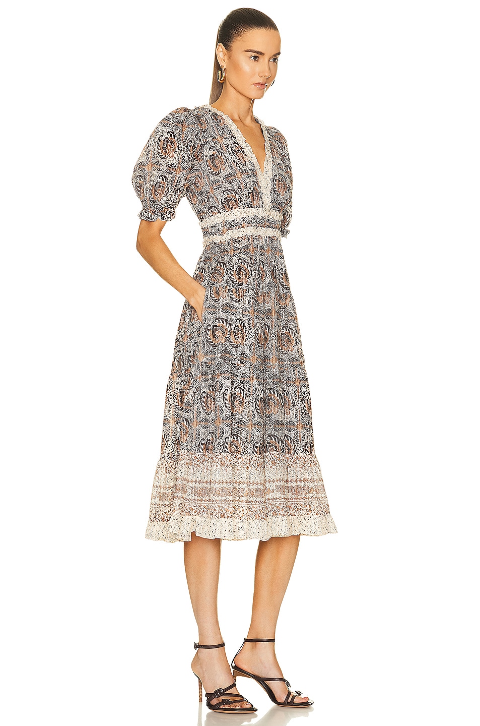 Ulla Johnson Elli Dress in Yarrow | FWRD