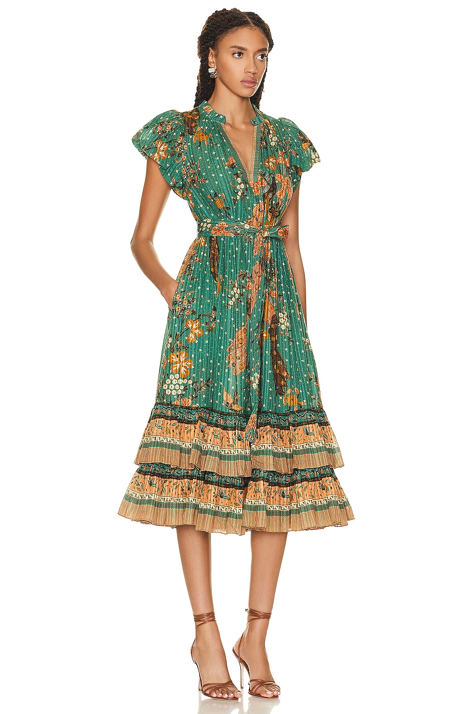 Ulla Johnson Remi Dress in Hummingbird | FWRD