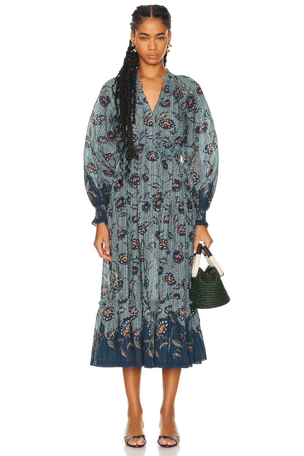 Image 1 of Ulla Johnson Katerina Dress in Cornflower