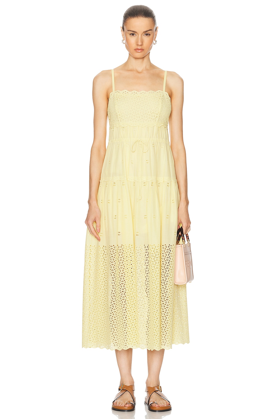 Image 1 of Ulla Johnson Isadore Dress in Chantilly