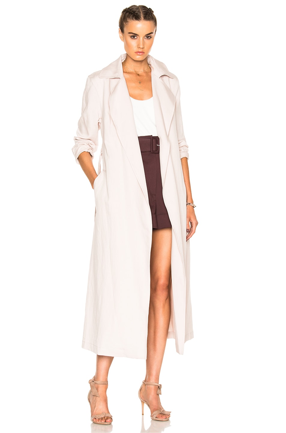 Image 1 of Ulla Johnson Maude Trench in Lavender
