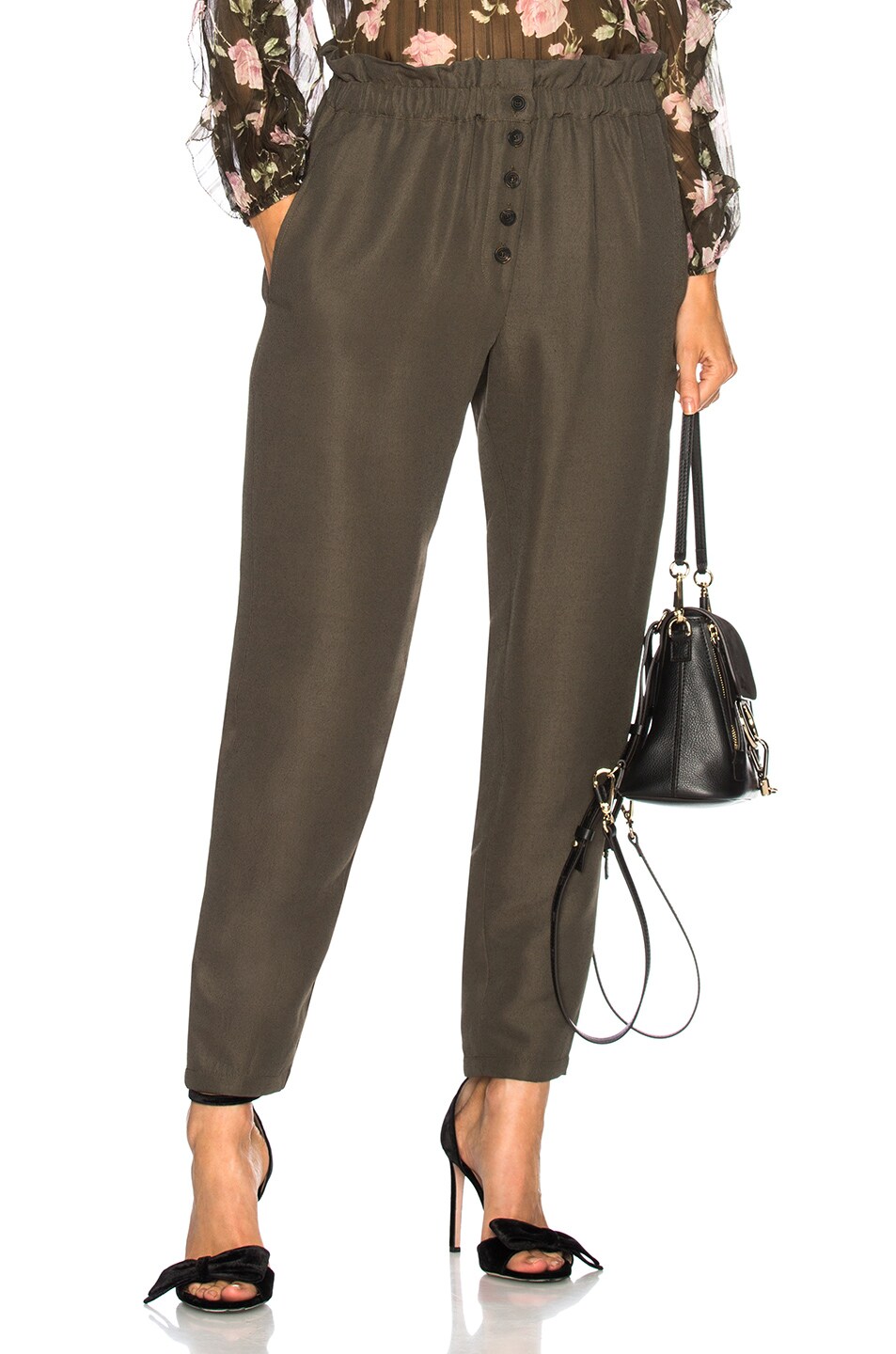 Image 1 of Ulla Johnson Owen Pants in Army