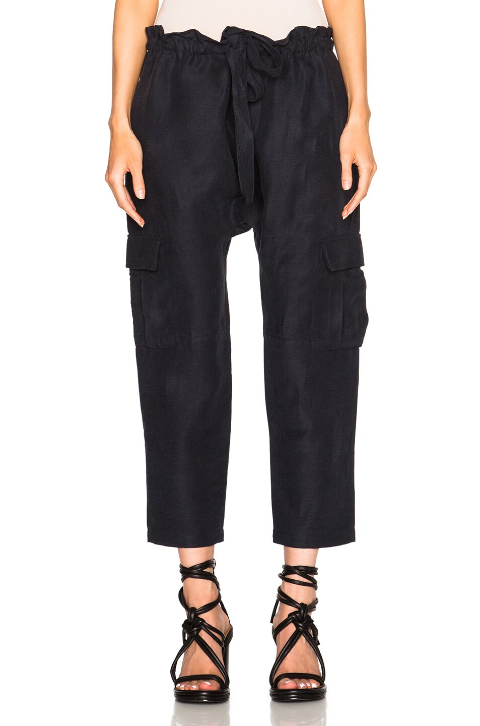 Image 1 of Ulla Johnson Army Pants in Midnight