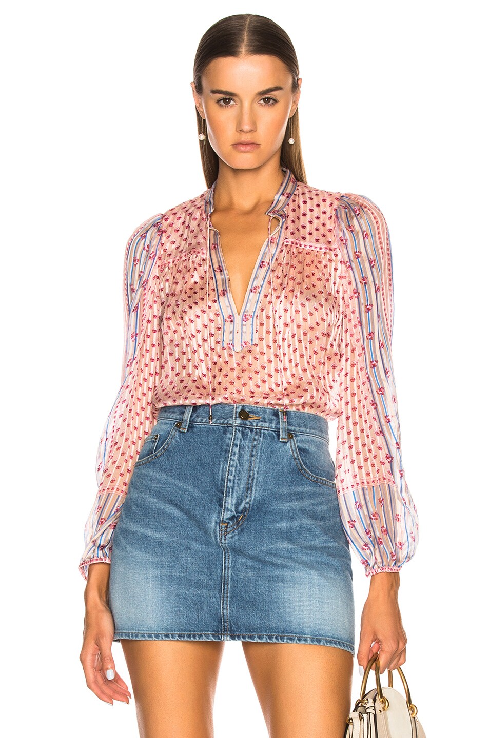 Image 1 of Ulla Johnson Constance Top in Rose