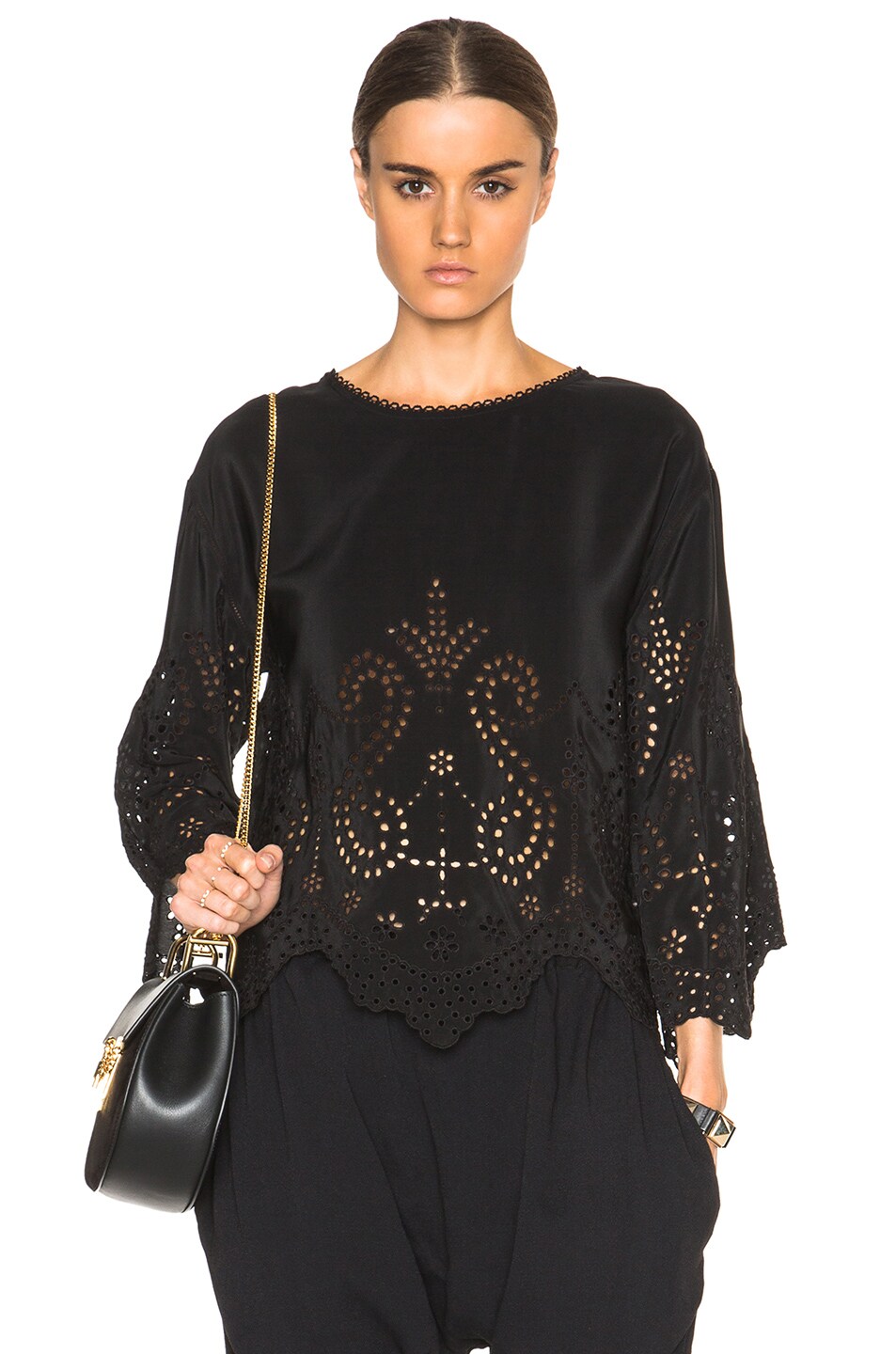 Image 1 of Ulla Johnson Althea Top in Raven
