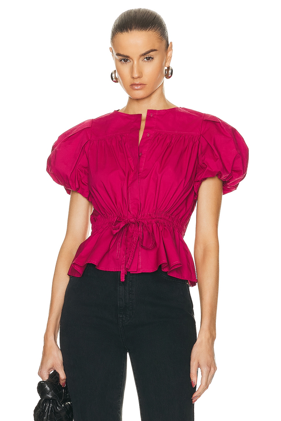 Image 1 of Ulla Johnson Mila Top in Rosebud