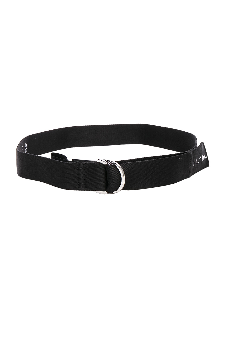 Image 1 of Unravel Nylon Belt in Black
