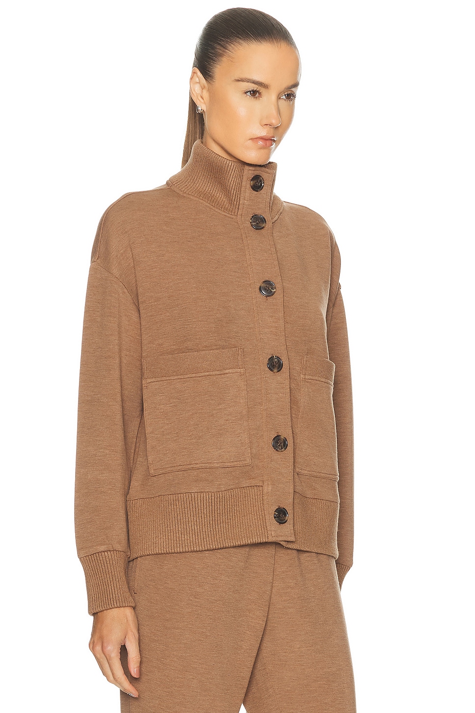 Varley Sabrina Sweater In Brown