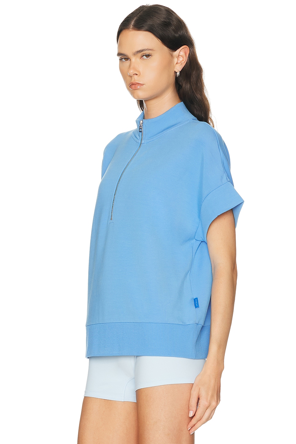 Varley Ritchie Half Zip Short Sleeve Sweatshirt | Thumbnail 6