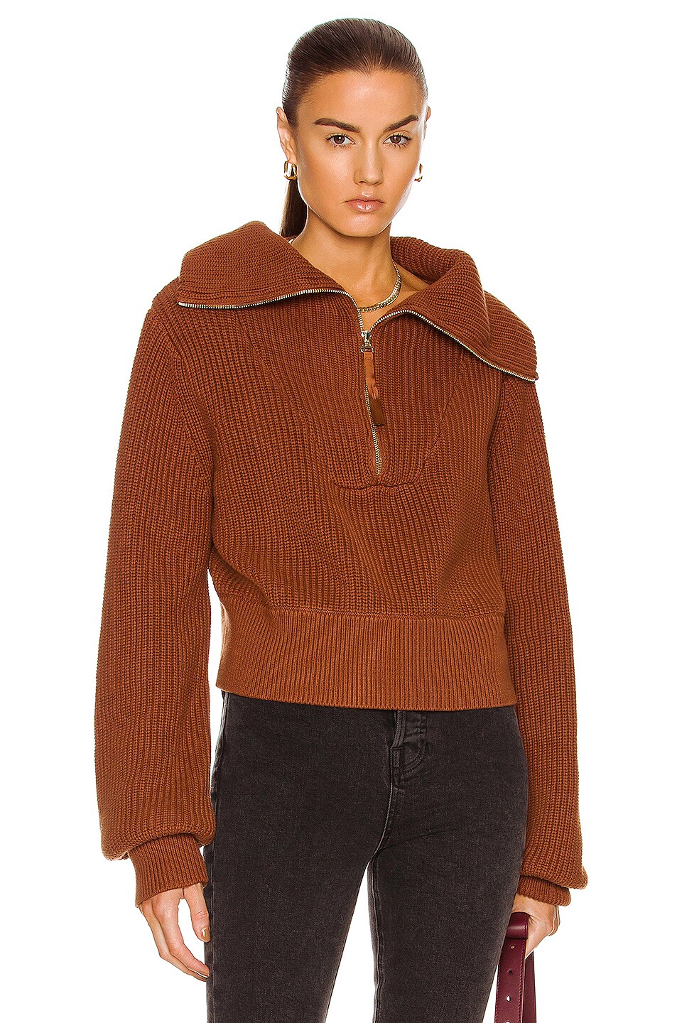 Image 1 of Varley Mentone Sweater in Tortoise Shell