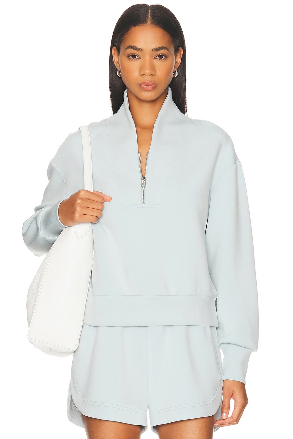Image 1 of Varley Davidson Sweatshirt in Ether Blue