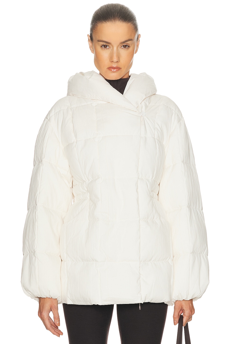 Image 1 of Varley Kaia Quilted Coat in Jet Stream
