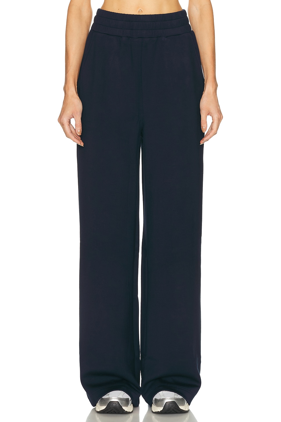 Image 1 of Varley The Extra Wide Leg 32" Pant in Navy