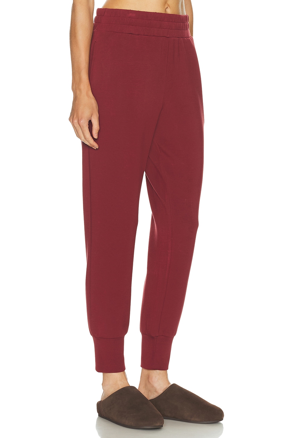 Varley The Slim Cuff 27.5 Pant In Red