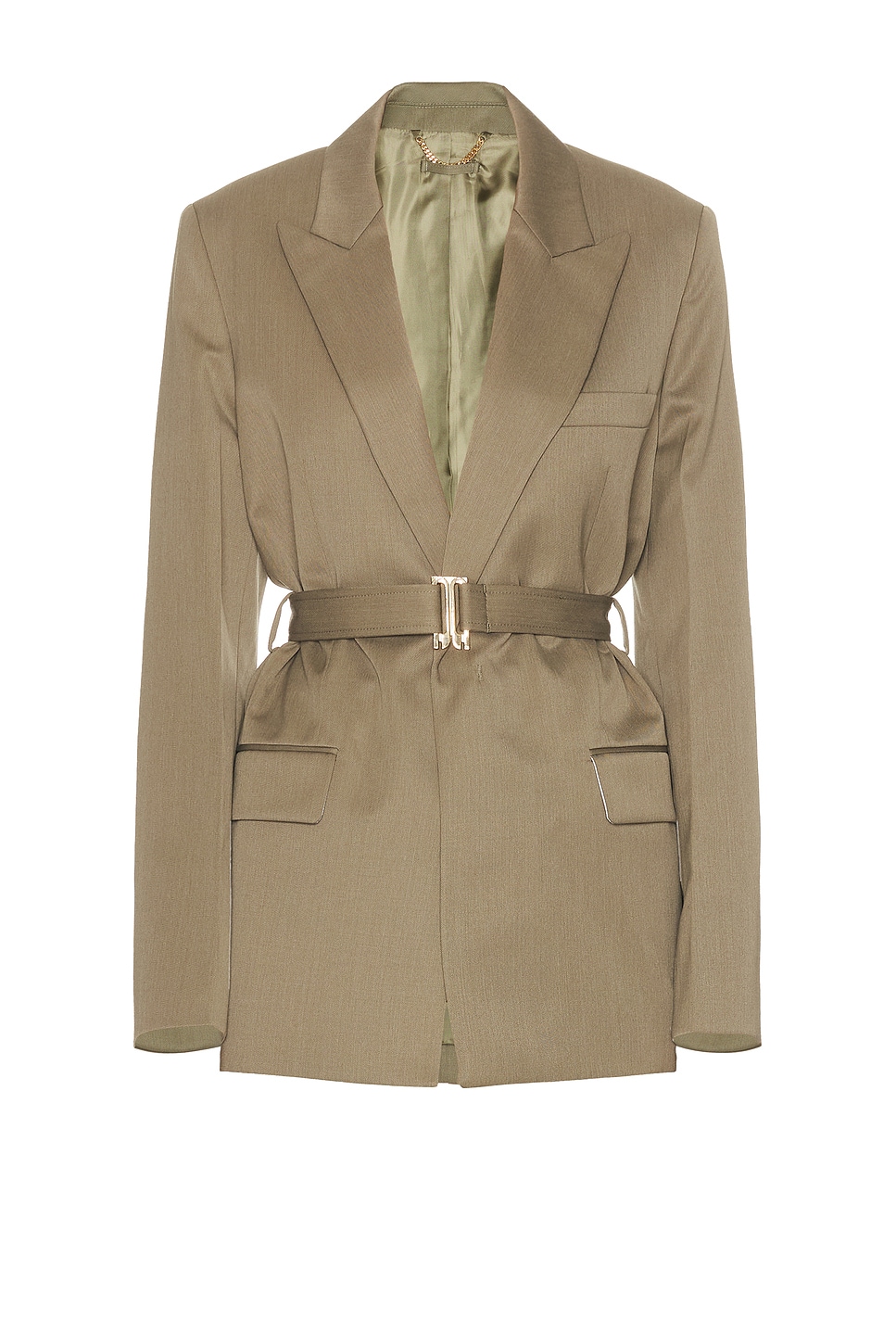 Belted Tailored Jacket