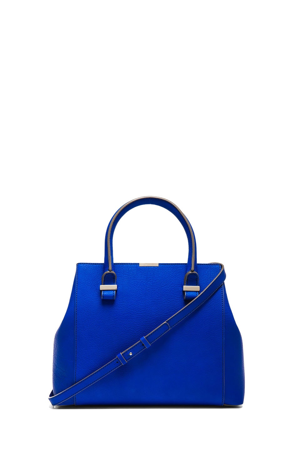 Image 1 of Victoria Beckham Quincy Tote in Bright Blue