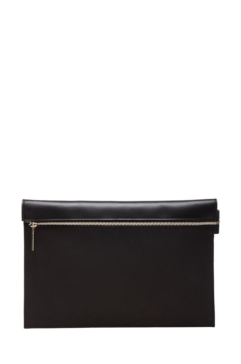 Image 1 of Victoria Beckham Large Zip Pouch in Black
