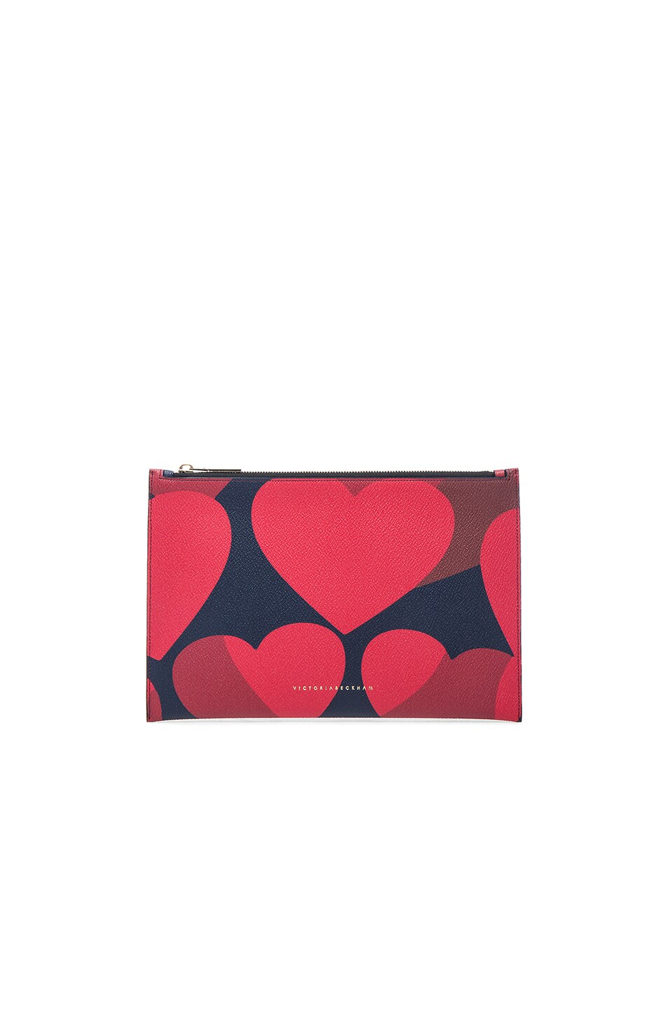 Image 1 of Victoria Beckham Small Simple Pouch in Hearts