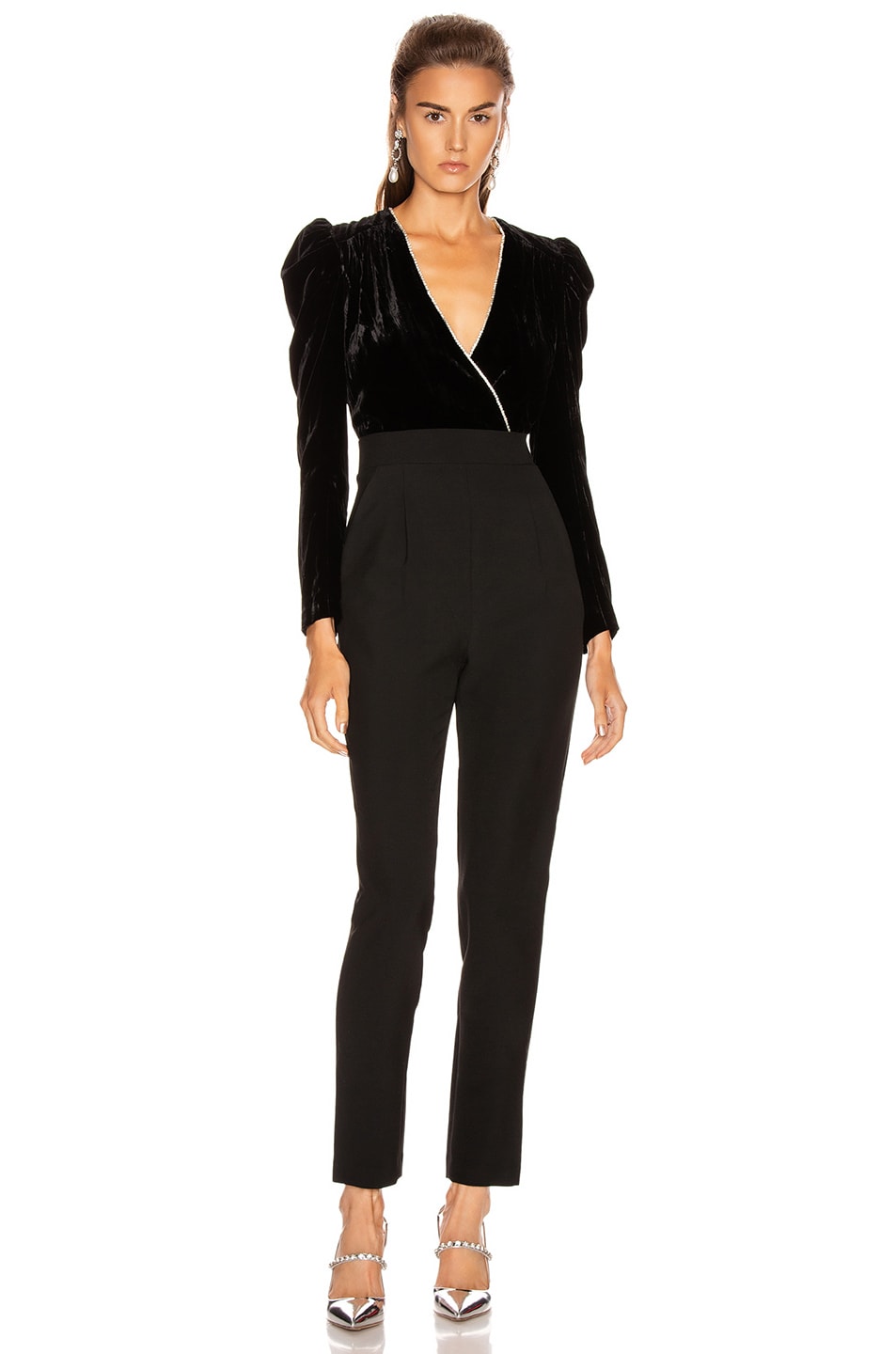 Image 1 of Veronica Beard Cleo Jumpsuit in Black