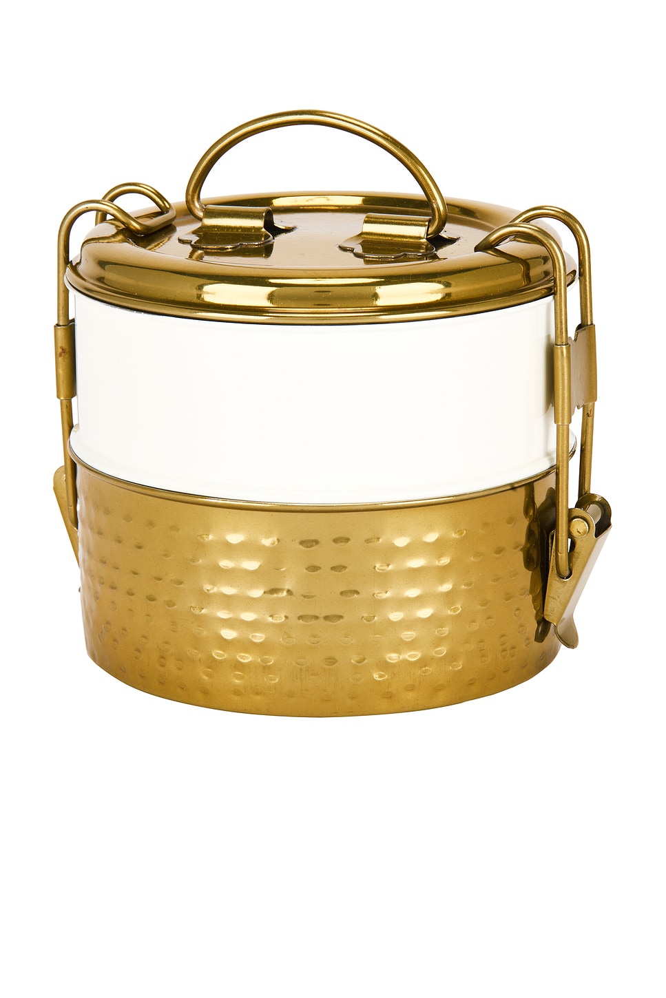 Tiffin 2 Layer Lunch Box in Metallic Bronze