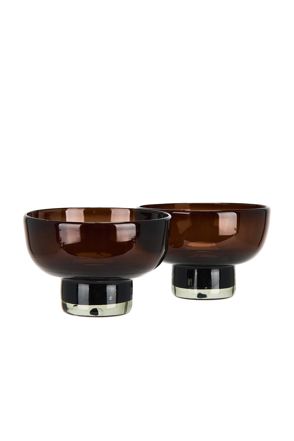 Set Of 2 Tamarind Margarita Glass in Brown