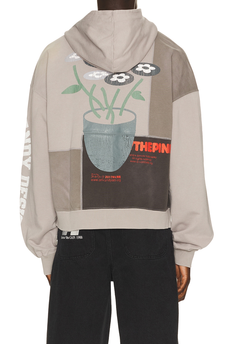VANDYTHEPINK Paneled Zip Up Hoodie | Thumbnail 4 VANDYTHEPINK Paneled Zip Up Hoodie | Thumbnail 4