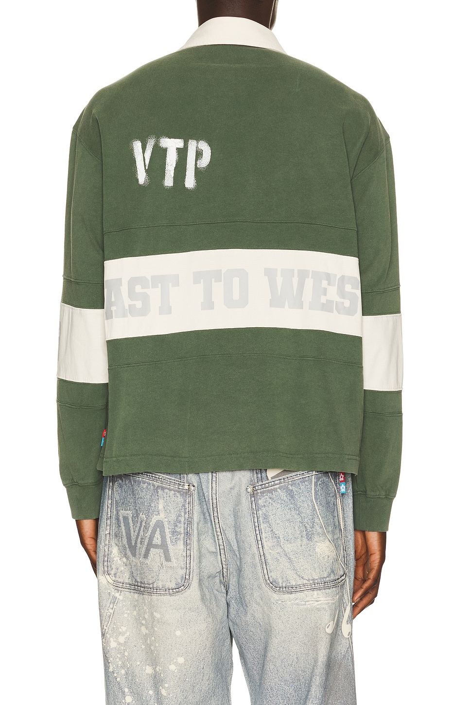 VANDYTHEPINK Washed Long Sleeve Rugby | Thumbnail 4 VANDYTHEPINK Washed Long Sleeve Rugby | Thumbnail 4