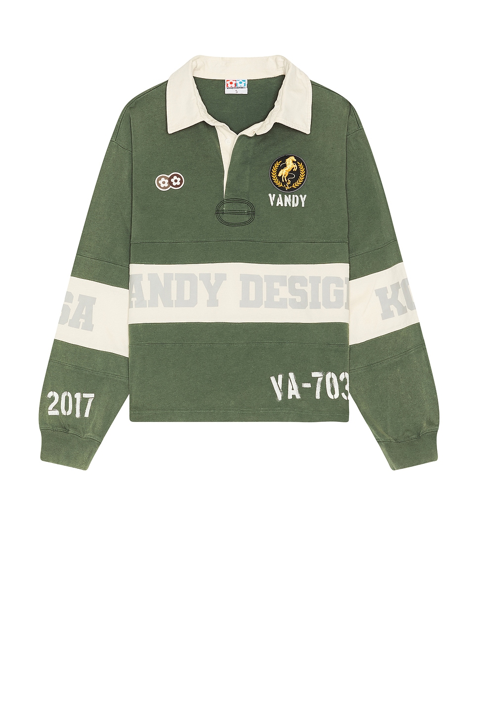 VANDYTHEPINK Washed Long Sleeve Rugby | Thumbnail 6 VANDYTHEPINK Washed Long Sleeve Rugby | Thumbnail 6