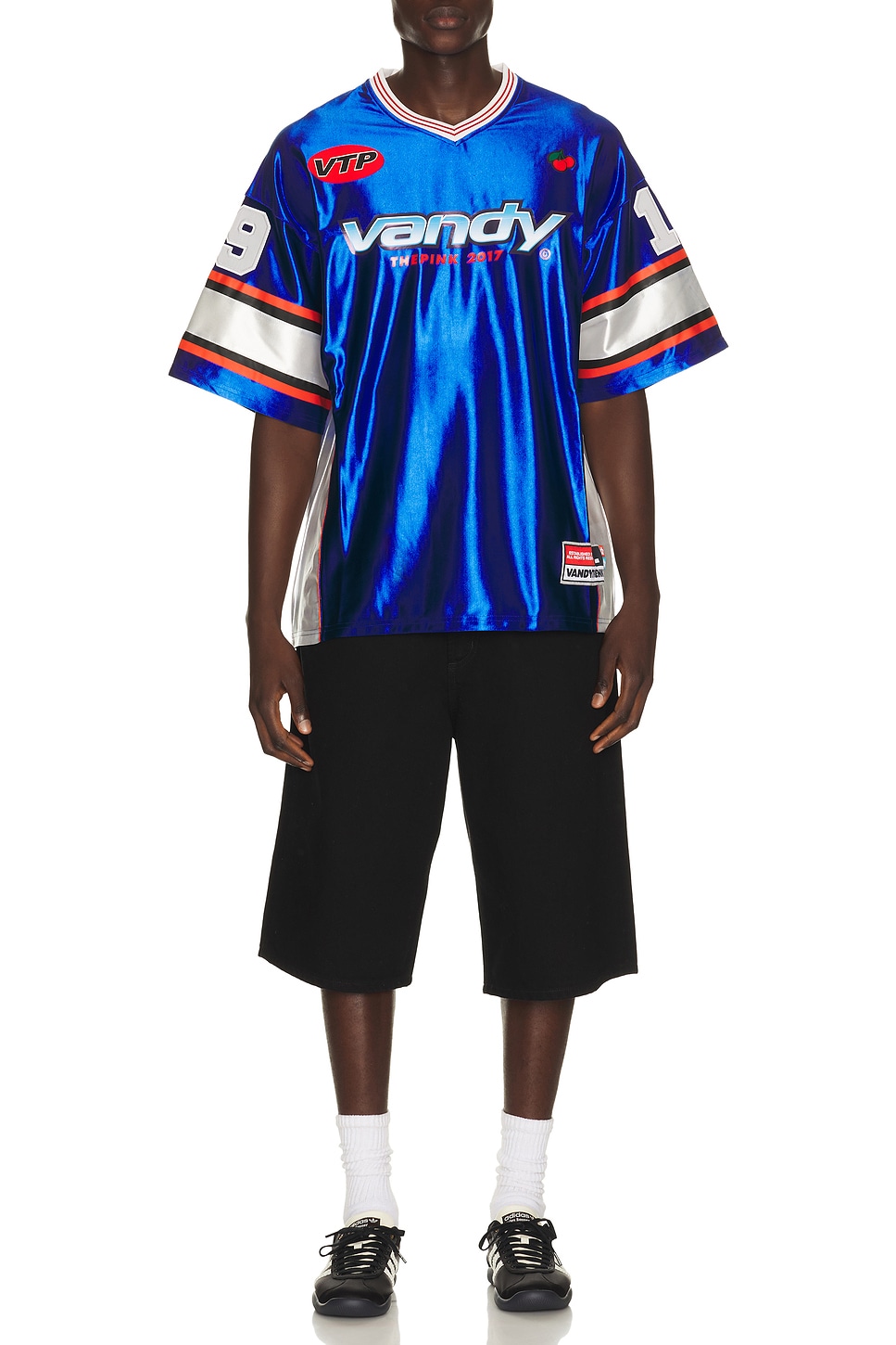 VANDYTHEPINK Cherry Football Jersey | Thumbnail 8 VANDYTHEPINK Cherry Football Jersey | Thumbnail 8