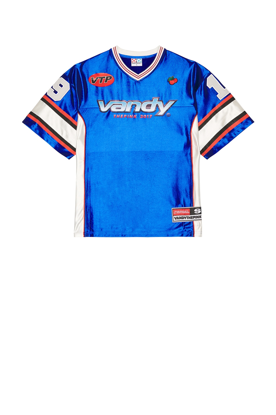 VANDYTHEPINK Cherry Football Jersey | Thumbnail 9 VANDYTHEPINK Cherry Football Jersey | Thumbnail 9