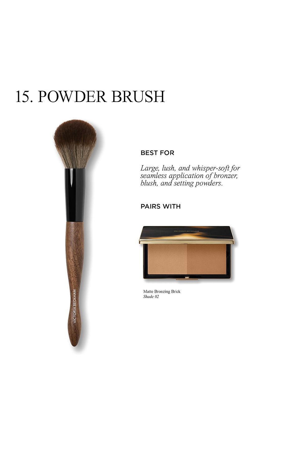 Victoria Beckham 15 Powder Brush
